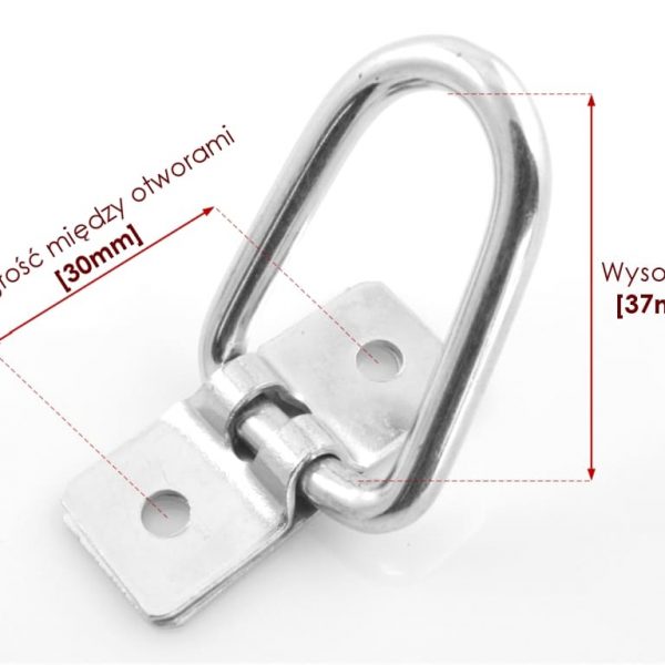 Chwytka wahliwa pozioma [h37mm]