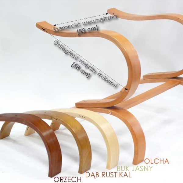 Fotel finka - nogi Agat