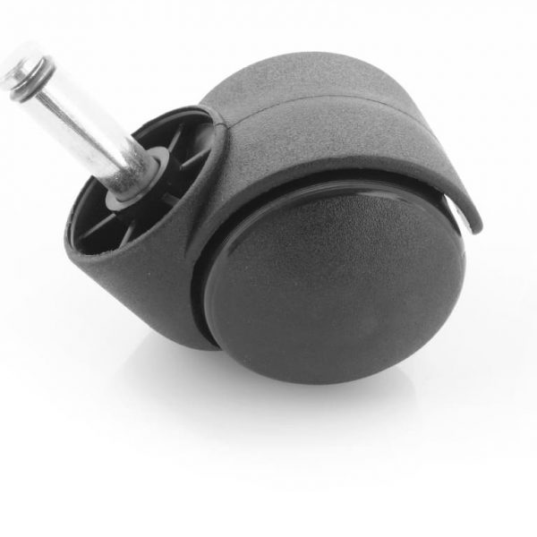 Kółko meblowe obrotowe [fi50mm, 10mm]