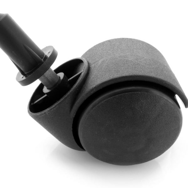 Kółko meblowe obrotowe z tulejką [fi50mm, 8mm]