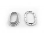Oczko plandekowe owalne [42x22mm]