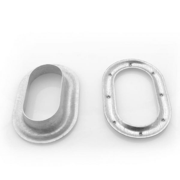 Oczko plandekowe owalne [42x22mm]