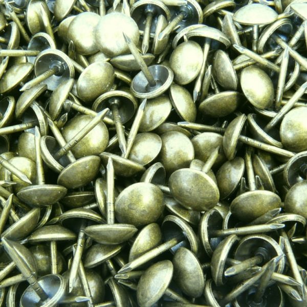 Pinezki (gwoździe) ozdobne zgniła zieleń [1000 szt.]