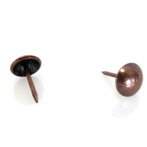 Pinezki (gwoździe) ozdobne miedziane [1000 szt.]