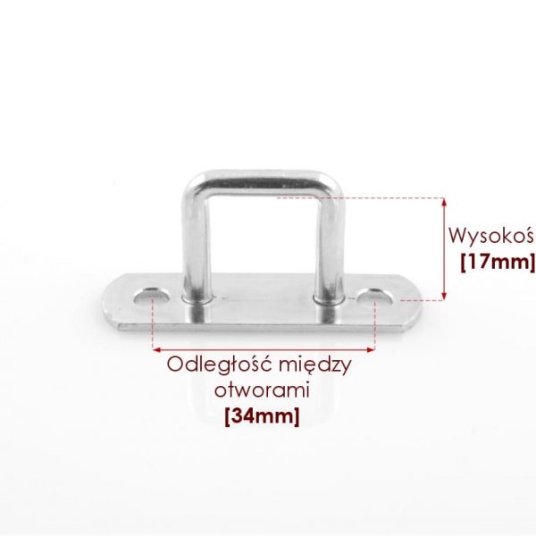 Prowadnica plandekowa [h17mm]