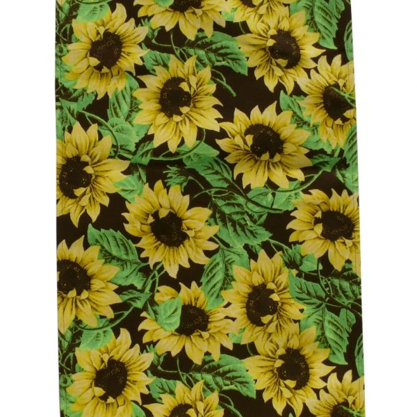 Tkanina leżakowa Słoneczniki [szer. 45cm]