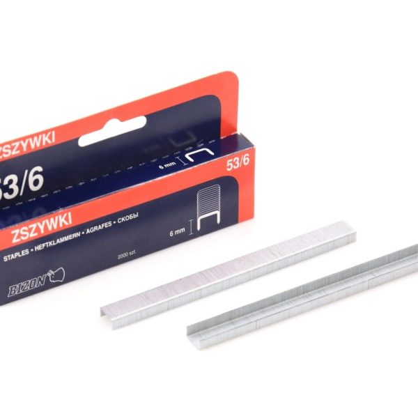 Zszywki Bizon 53/6 [1000szt.]