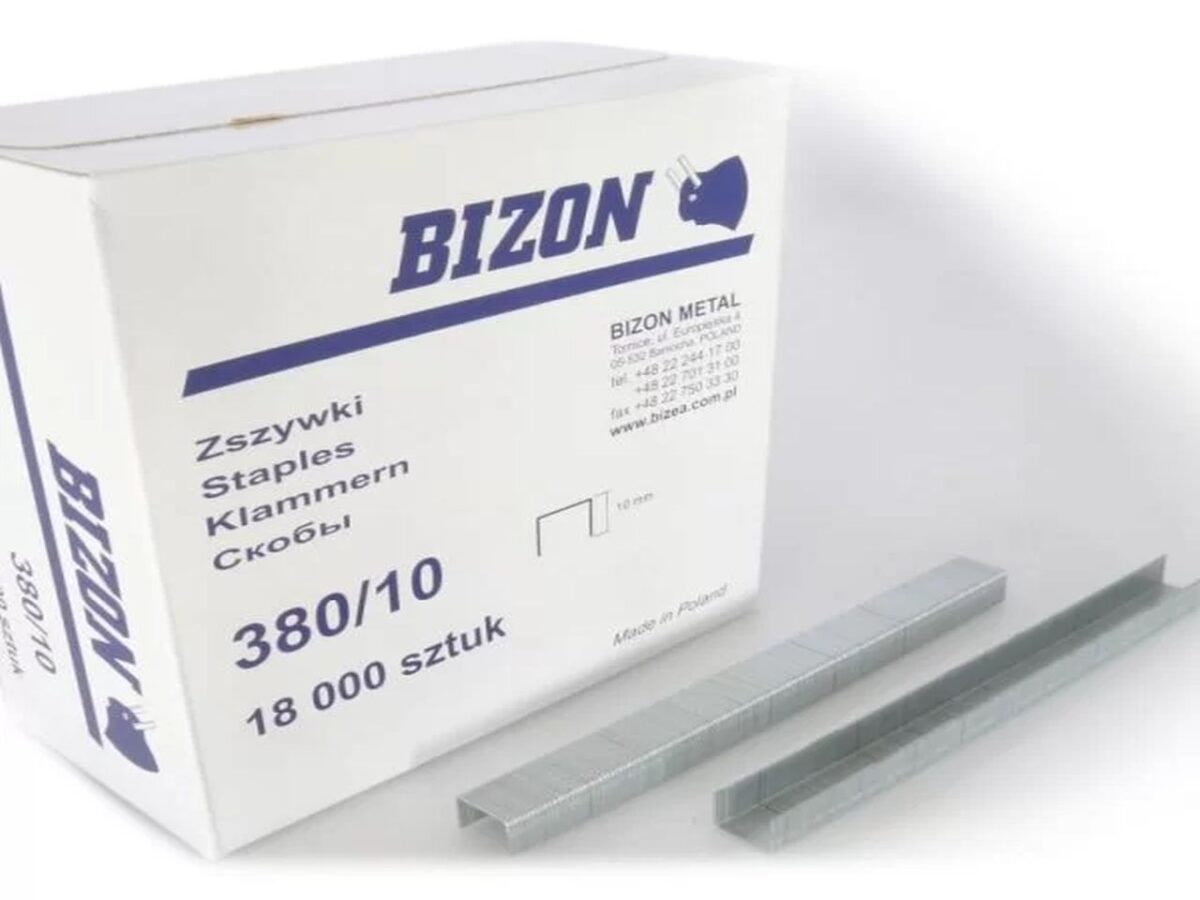 Zszywki Bizon 380 10 18000 Szt Zszywki Bizon 380 10 18000 Szt