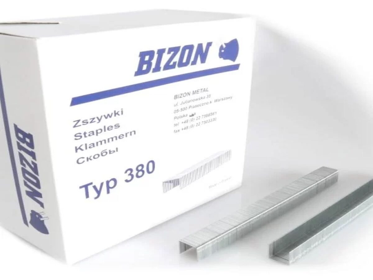 Zszywki Bizon 380 12 15000 Szt Zszywki Bizon 380 12 15000 Szt